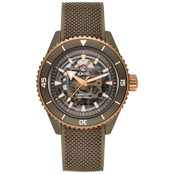 ZEGAREK RADO CAPTAIN COOK HIGH-TECH CERAMIC SKELETON