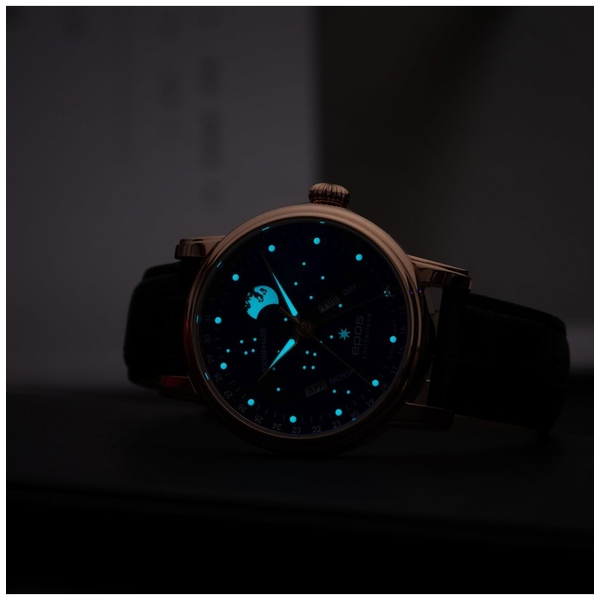ZEGAREK EPOS ARTISTRY 3439 BM NORTH STAR AUTOMATIC MOONPHASE