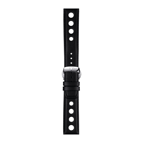 Tissot czarny pasek skórzany 20 mm