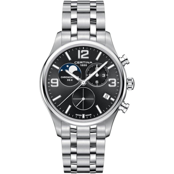 ZEGAREK CERTINA DS-8 CHRONOGRAPH MOON PHASE