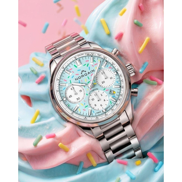 ZEGAREK NORQAIN FREEDOM CHRONO ENJOY LIFE SPRINKLES