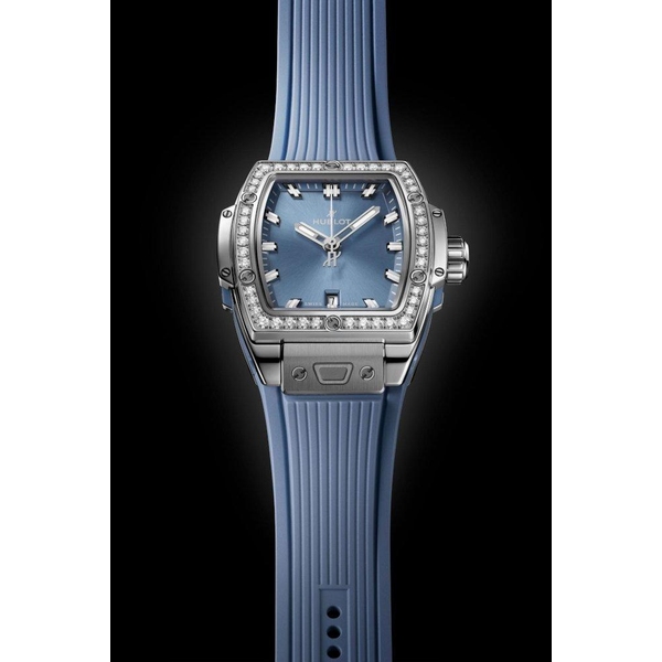 ZEGAREK HUBLOT SPIRIT OF BIG BANG STEEL COAL BLUE DIAMONDS