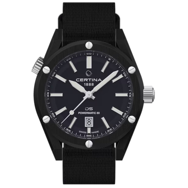 ZEGAREK CERTINA DS+ KIT BLACK EDITION
