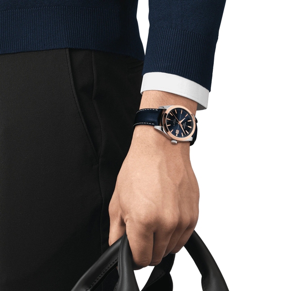 TISSOT GENTLEMAN GOLD BEZEL 40MM
