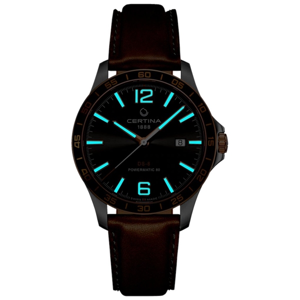 ZEGAREK CERTINA DS-8 GENT POWERMATIC 80