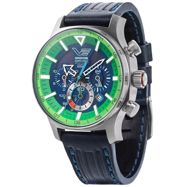 ZEGAREK VOSTOK EUROPE EXPEDITION NORTH POLE 1 POLAR SPRUCE SOLAR