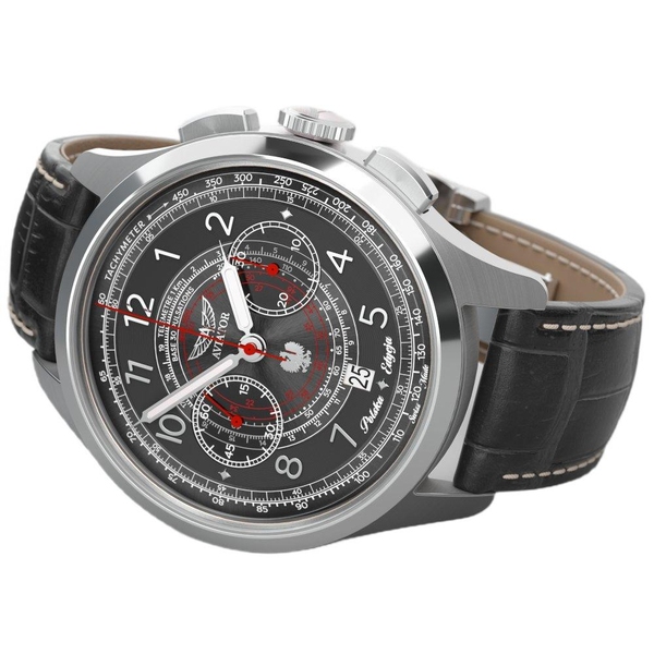 ZEGAREK AVIATOR HERITAGE CHRONOGRAPH TRIMETER POLISH LIMITED EDITION