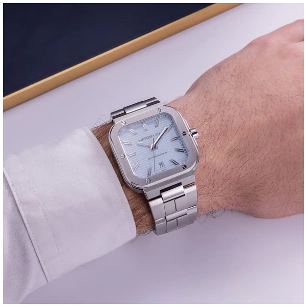 ZEGAREK HERBELIN CAP CAMARAT SQUARE AUTOMATIC