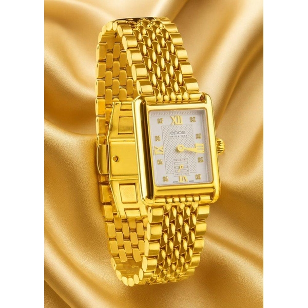ZEGAREK EPOS QUARTZ LADY SQUARE DIAMONDS