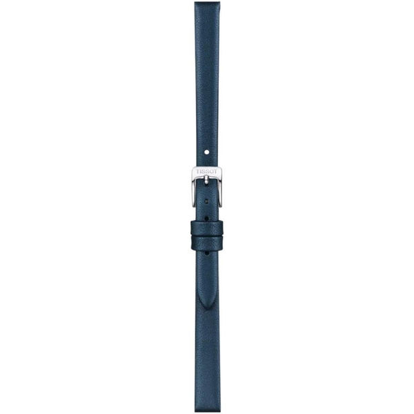 Skórzany niebieski pasek Tissot 9 mm
