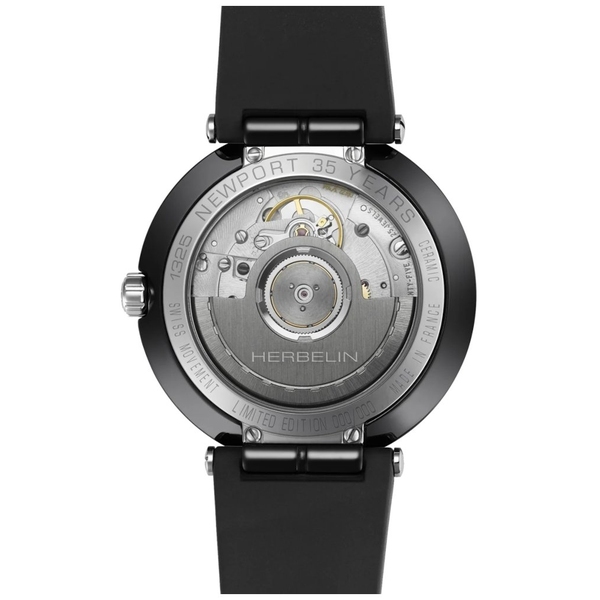 ZEGAREK HERBELIN NEWPORT CERAMIC 35TH ANNIVERSARY LIMITED EDITION