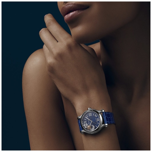 ZEGAREK CHOPARD HAPPY SPORT SUN MOON AND STARS