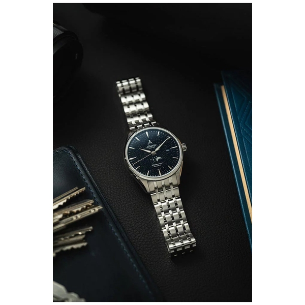 ZEGAREK ATLANTIC WORLDMASTER MOONPHASE AUTOMATIC