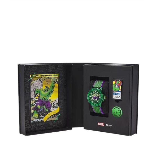 ZEGAREK FOSSIL X MARVEL INCREDIBLE HULK LIMITED EDITION