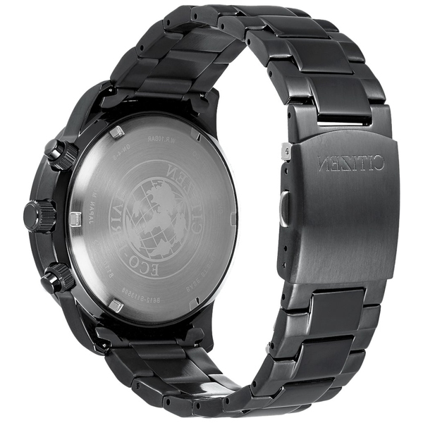 ZEGAREK CITIZEN ECO-DRIVE MILITARY CHRONOGRAPH