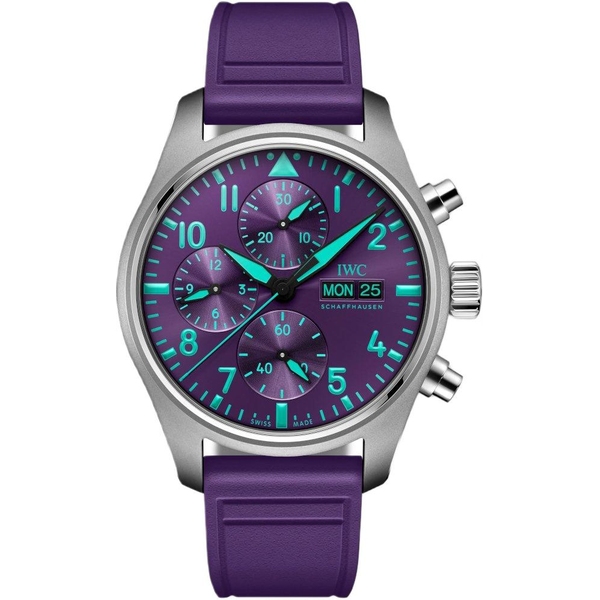 ZEGAREK IWC SCHAFFHAUSEN PILOT'S CHRONOGRAPH 41 MERCEDES-AMG PETRONAS FORMULA 1 TEAM