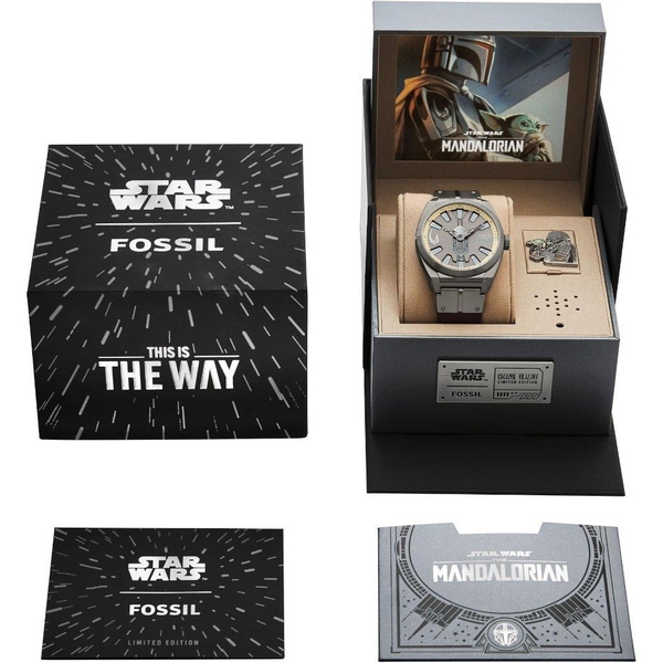 ZEGAREK FOSSIL EVERETT STAR WARS MANDALORIAN LIMITED EDITION