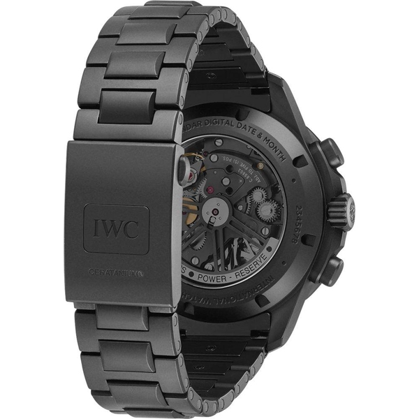 ZEGAREK IWC SCHAFFHAUSEN PILOT'S PERFORMANCE CHRONOGRAPH PERPETUAL CALENDAR DIGITAL DATE-MONTH