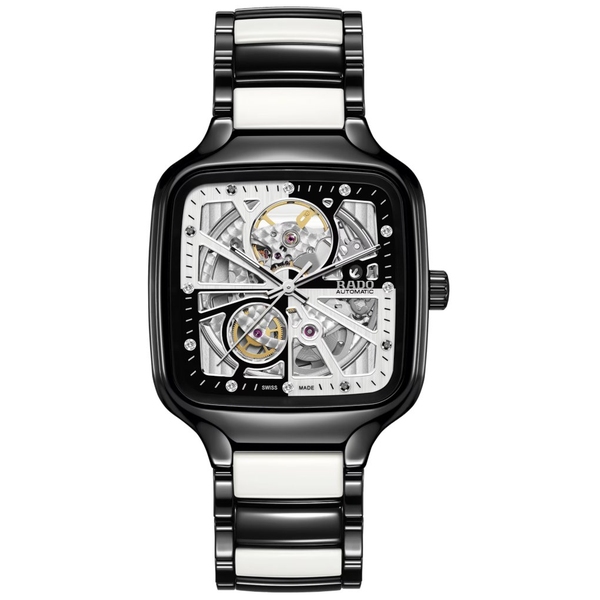 ZEGAREK RADO TRUE SQUARE AUTOMATIC OPEN HEART DIAMONDS LIMITED EDITION