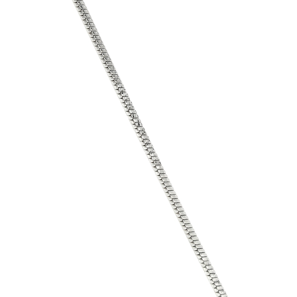Łańcuszek srebrny żmijka