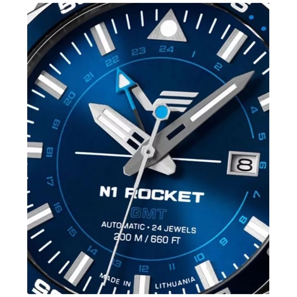 ZEGAREK VOSTOK EUROPE ROCKET N-1 AUTOMATIC GMT