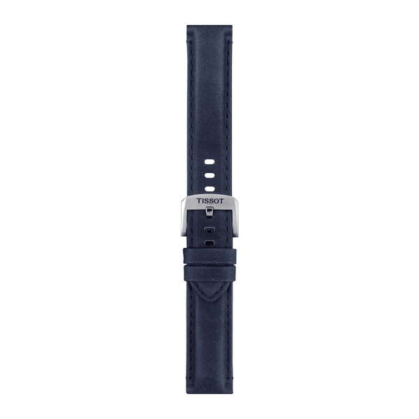 Tissot niebieski pasek skórzany 20 mm