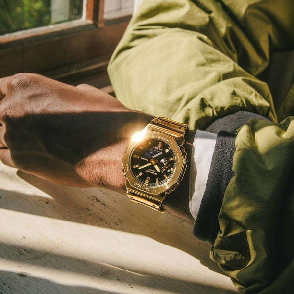 ZEGAREK G-SHOCK G-STEEL GM-2100 FINE METALLIC SERIES