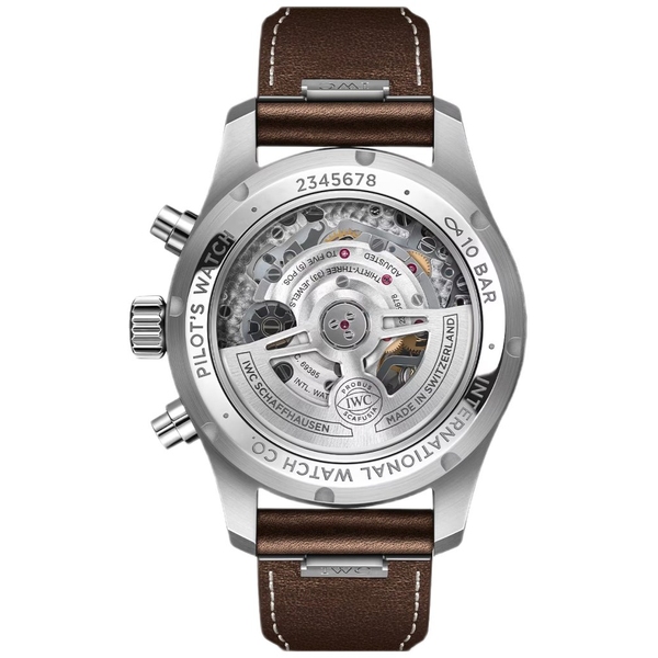 ZEGAREK IWC SCHAFFHAUSEN PILOT'S CHRONOGRAPH 41