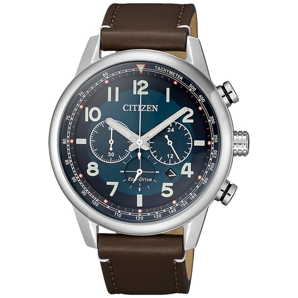 ZEGAREK CITIZEN ECO-DRIVE MILITARY CHRONOGRAPH
