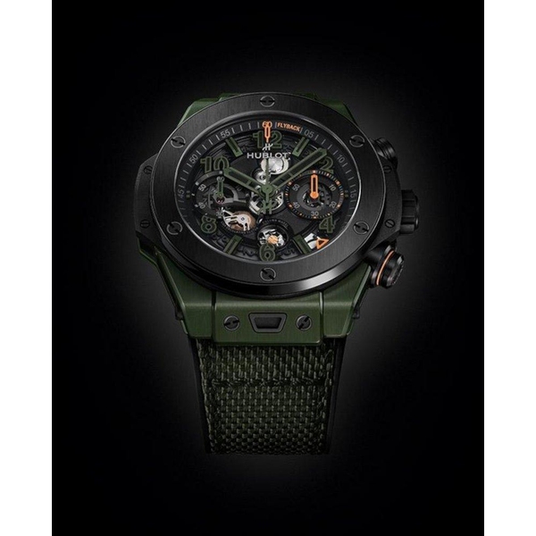 ZEGAREK HUBLOT BIG BANG RELOADED DARK GREEN CERAMIC
