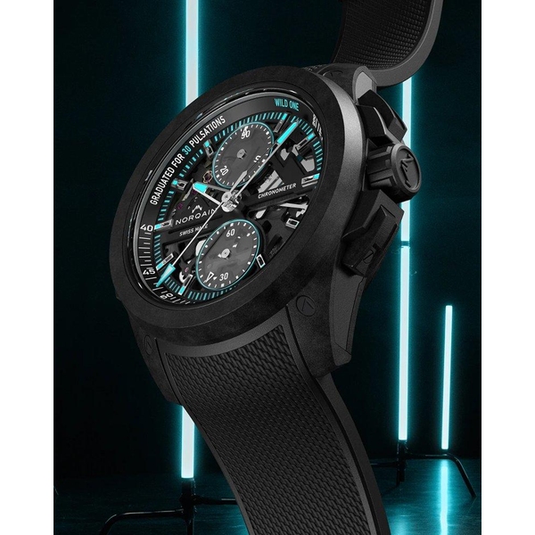 ZEGAREK NORQAIN WILD ONE SKELETON CHRONO
