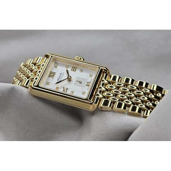 ZEGAREK EPOS QUARTZ LADY SQUARE DIAMONDS