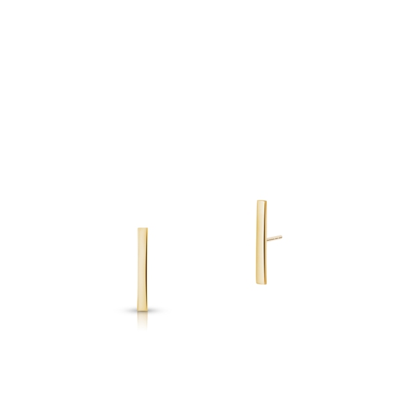 Kolczyki złote minimalistyczne