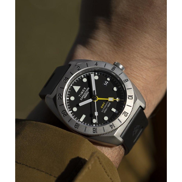 ZEGAREK TIMEX EXPEDITION PIONEER TITANIUM AUTOMATIC GMT