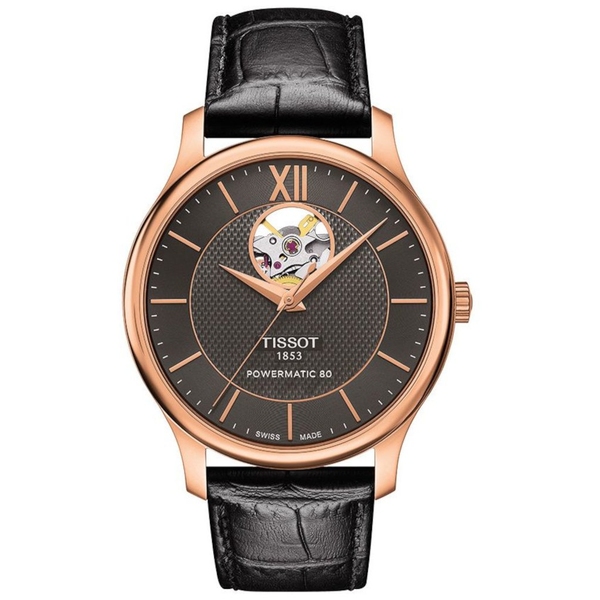 TISSOT TRADITION OPEN HEART 40MM