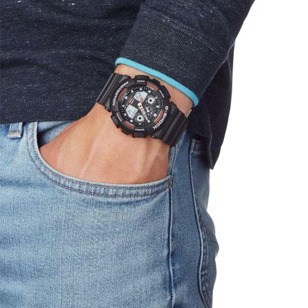ZEGAREK G-SHOCK ANALOG-DIGITAL GA-100 SERIES