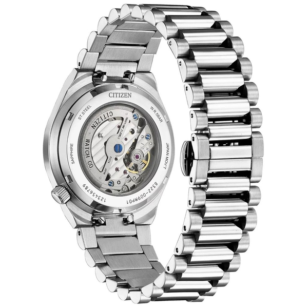 ZEGAREK CITIZEN TSUYOSA SAPPHIRE MECHANICAL SMALL SECOND