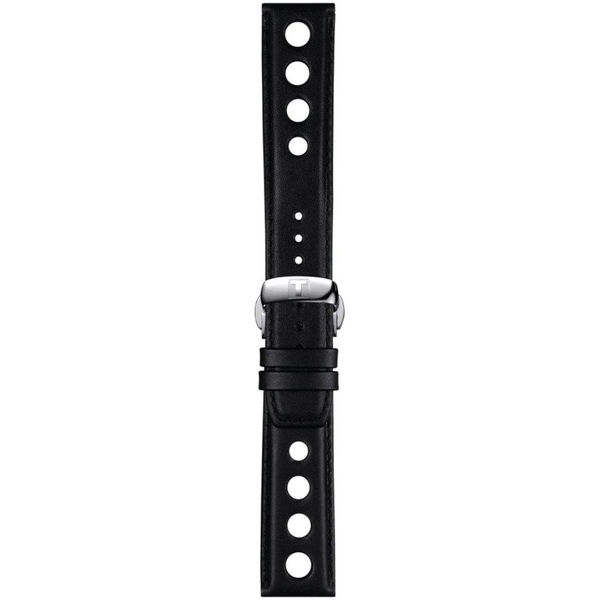 Skórzany czarny pasek Tissot 20 mm