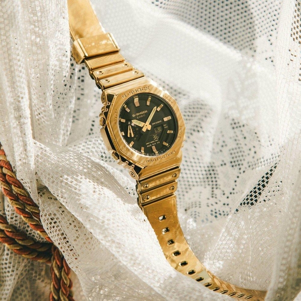 ZEGAREK G-SHOCK G-STEEL GM-2100 FINE METALLIC SERIES