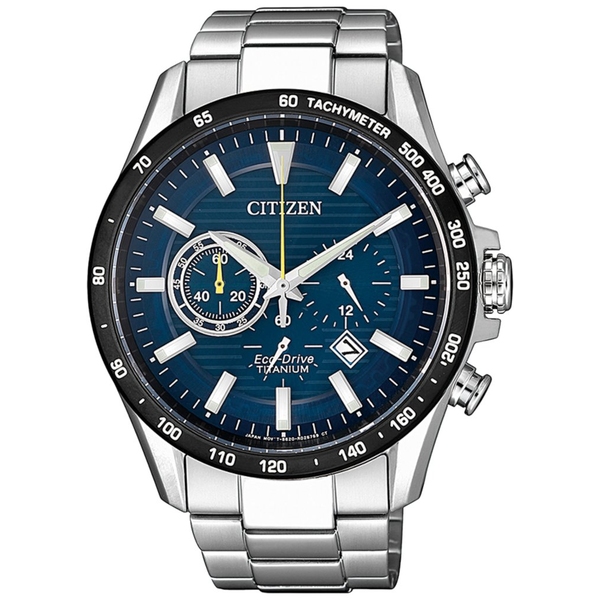 ZEGAREK CITIZEN ECO-DRIVE SUPER TITANIUM CHRONOGRAPH