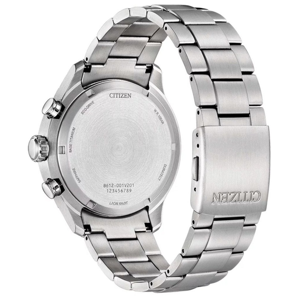 ZEGAREK CITIZEN ECO-DRIVE SUPER TITANIUM CHRONOGRAPH