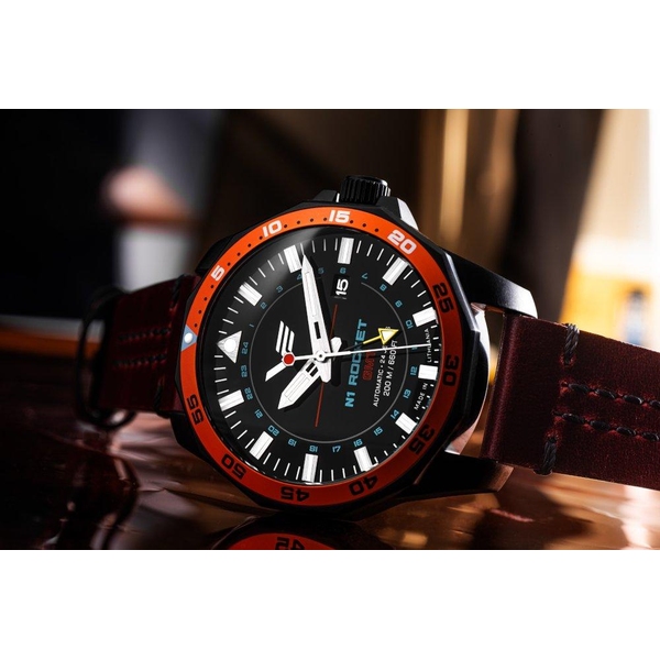 ZEGAREK VOSTOK EUROPE ROCKET N-1 AUTOMATIC GMT