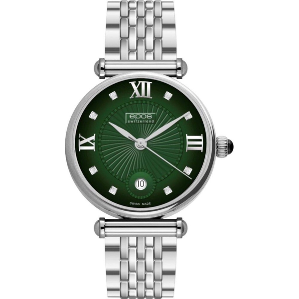 ZEGAREK EPOS QUARTZ LADY ROUND DIAMONDS