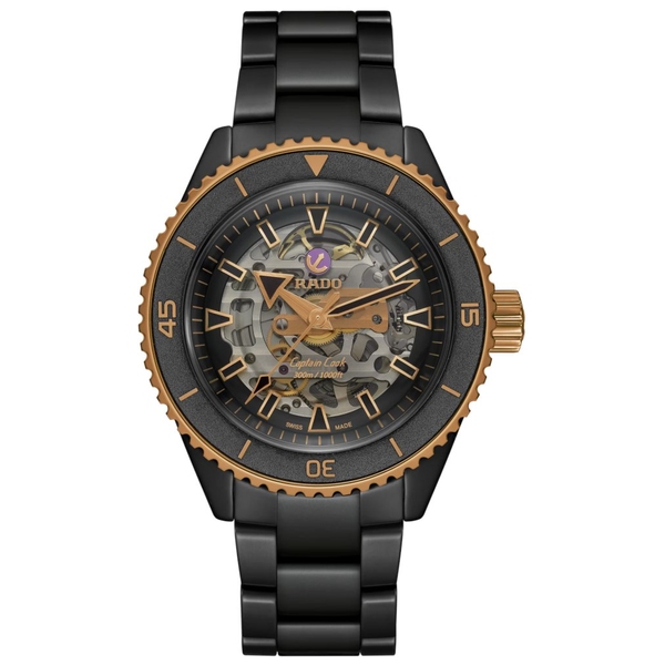 ZEGAREK RADO CAPTAIN COOK HIGH-TECH CERAMIC SKELETON