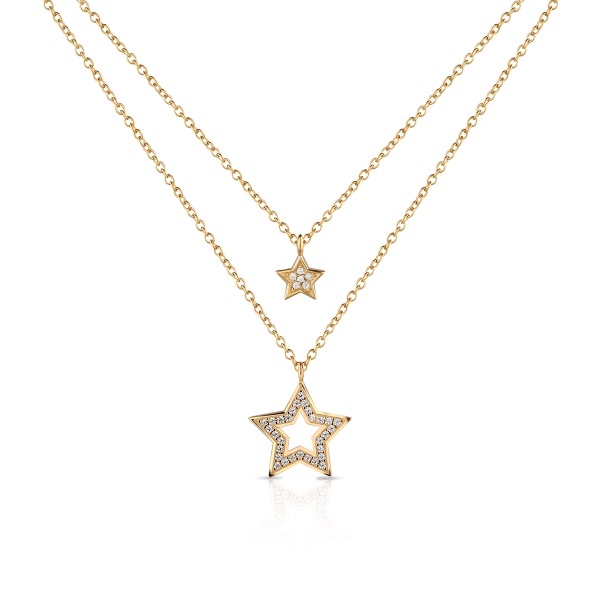Naszyjnik srebrny Little Star
