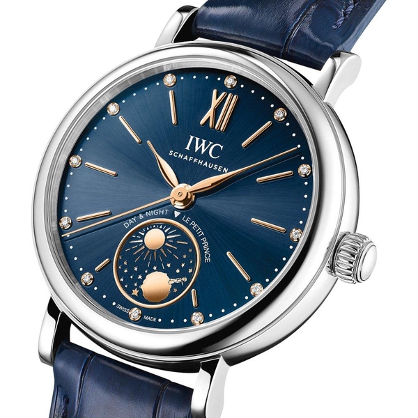 ZEGAREK IWC SCHAFFHAUSEN PORTOFINO AUTOMATIC DAY & NIGHT 34 LE PETIT PRINCE