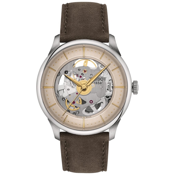 TISSOT CHEMIN DES TOURELLES SKELETON 39MM