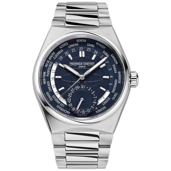 ZEGAREK FREDERIQUE CONSTANT HIGHLIFE WORLDTIMER MANUFACTURE