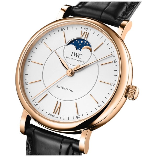 ZEGAREK IWC SCHAFFHAUSEN PORTOFINO AUTOMATIC MOON PHASE