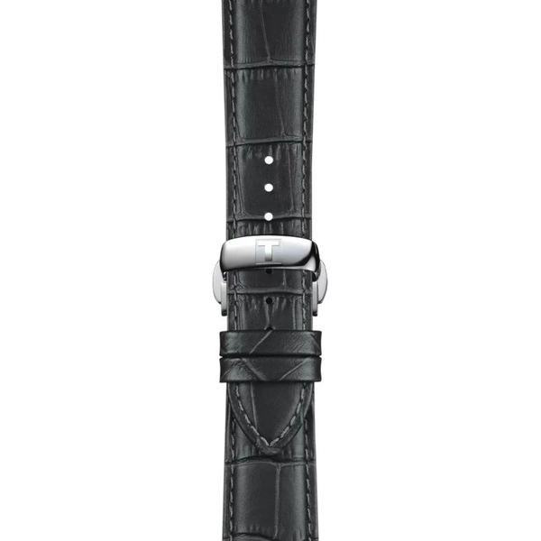 Skórzany szary pasek Tissot 21 mm